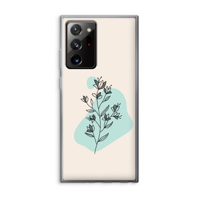 Violets are blue: Samsung Galaxy Note 20 Ultra / Note 20 Ultra 5G Transparant Hoesje