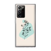 Violets are blue: Samsung Galaxy Note 20 Ultra / Note 20 Ultra 5G Transparant Hoesje