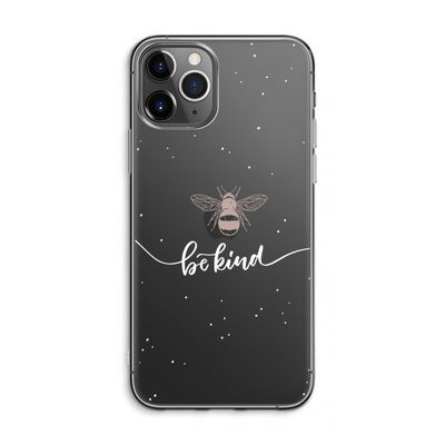 Be(e) kind: iPhone 11 Pro Max Transparant Hoesje