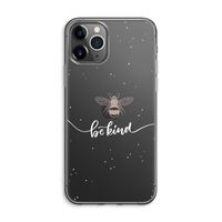 Be(e) kind: iPhone 11 Pro Max Transparant Hoesje