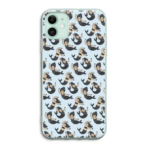 Zeemeermin: iPhone 11 Transparant Hoesje