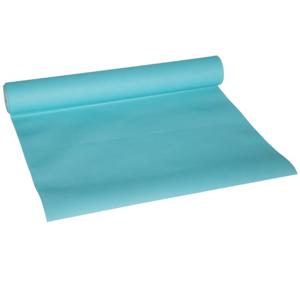 Cosy &amp; Trendy Tafelloper - papier -  turquoise - 480 x 40 cm   -