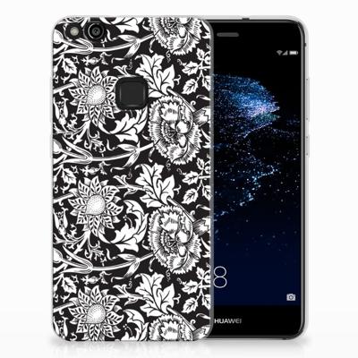 Huawei P10 Lite | TPU Case | Black Flowers Huawei P10 Lite | TPU Case | Black Flowers