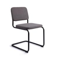 Jesper Home Eetkamerstoel 'Mugi' Black Frame, kleur Inkwell