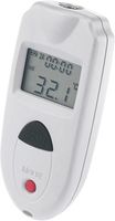 VOLTCRAFT IR 110-1S handthermometer Zwart, Wit F, °C -33 - 110 °C Ingebouwd display - thumbnail