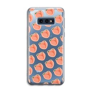 Just peachy: Samsung Galaxy S10e Transparant Hoesje