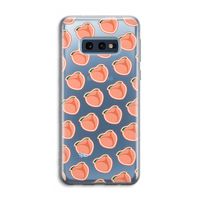 Just peachy: Samsung Galaxy S10e Transparant Hoesje
