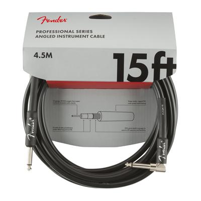 Fender Gitaarkabel Professional Series 4.5 Meter - Recht/Haakse Plug 0990820059