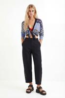 Rustieke baggy broek - BLACK - S