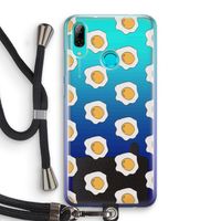 Bacon to my eggs #1: Huawei P Smart (2019) Transparant Hoesje met koord
