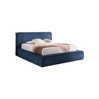 by fonQ Ruffle Bedframe - 160 x 200 cm - Blauw