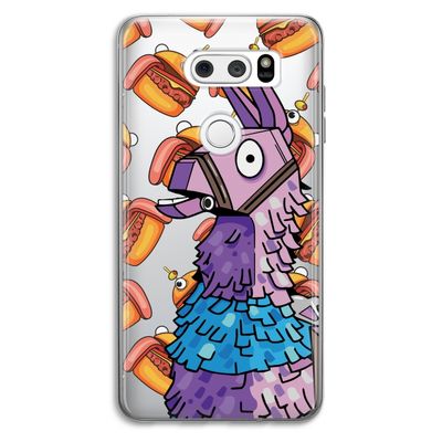 Loot Burger: LG V30 Transparant Hoesje