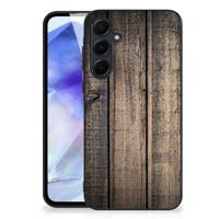 Samsung Galaxy A55 Houten Print Telefoonhoesje Steigerhout Samsung Galaxy A55 Houten Print Telefoonhoesje Steigerhout