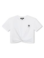 Dkny Kids t-shirt en coton à logo imprimé - Blanc - thumbnail