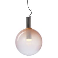 Bomma Phenomena Hanglamp - Large Ball - Flamingo roze - zilver