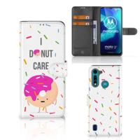Motorola G8 Power Lite | Book Cover | Donut Roze