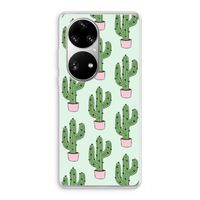 Cactus Lover: Huawei P50 Pro Transparant Hoesje