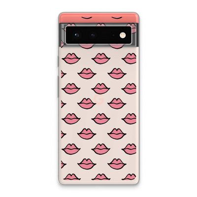 Lipjes: Google Pixel 6 Transparant Hoesje