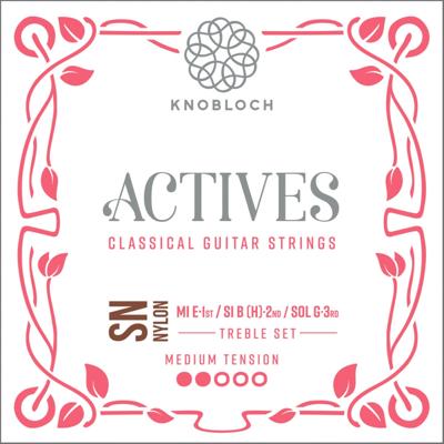 Knobloch 300ASN SN Nylon Treble Set - Normale Spanning (3 Snaren)