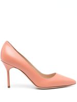 Manolo Blahnik escarpins BB 80 mm en cuir - Rose