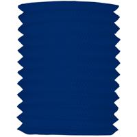 Treklampion - blauw - papier - Dia 16 x H20 cm   -