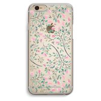Sierlijke bloemen: iPhone 6 / 6S Transparant Hoesje Sierlijke bloemen: iPhone 6 / 6S Transparant Hoesje