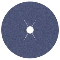 Promat Fiberschijf | d. 125 mm korreling 80 | RVS | zirkoniumkorund - 4000841669 4000841669