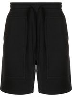 Mackage short de sport à patch logo - Noir