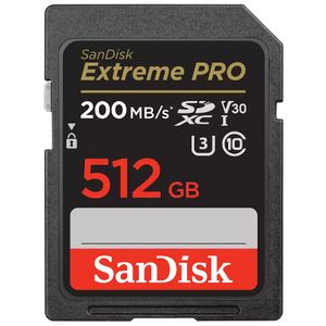 SanDisk Extreme Pro 512GB SDXC UHS-I V30