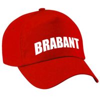 Brabant pet/cap rood volwassenen - Verkleedhoofddeksels - thumbnail