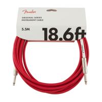 Fender Original Series Gitaarkabel 5.5 Meter Fiesta Red 0990520010 - Op = op