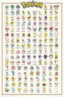 Pokemon Poster - Kanto 151 (61cm x 91,5cm) - thumbnail