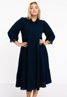 Yoek Jurk WAVE | Blauw | Maat 54/56