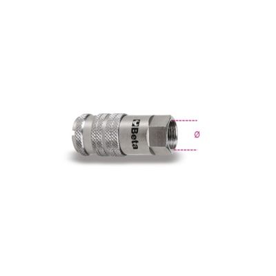 Beta 1917JF 1/4 Snelkoppeling | Aziatisch profiel | inwendig draad | cylindrisch (BSP) - 019170456 019170456