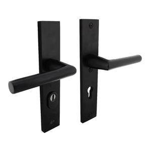 Intersteel Achterdeurbeslag PC 72mmAurano kerntrekbeveiliging zwart - 0023.379536