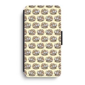 Slapende poes: iPhone XR Flip Hoesje