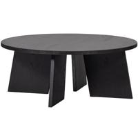 Basiclabel Fries Salontafel - Eiken - Blacknight - 36x90x90