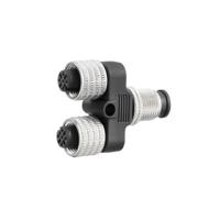 Weidmüller 1783410000 Sensor/actuator verdeler en adapter M12 Aantal polen: 5 Adapter, Y-vorm 1 stuk(s)