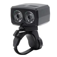 Y15 2 x CREE XPG2 500LM USB-opladen fiets LED koplamp voorlicht met 5 modi