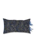 Pip Studio Pip Studio Tutti i Fiori Cushion Donkerblauw 35x60 cm