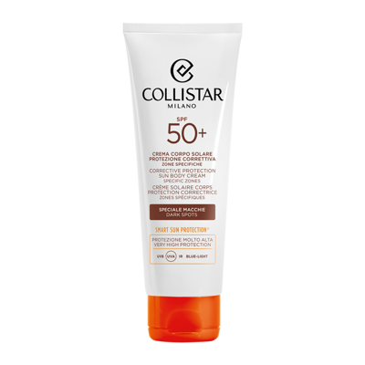Collistar Crème Corrective Protection Cream Sun Perfect Tan Body Cream Dark Spots Spf50+ 100ml
