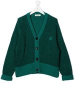 Andorine cardigan à logo brodé - Vert