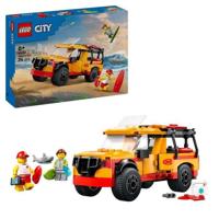 LEGO City 60453 Strandreddingsvoertuig - Speelgoed voor 6-jarigen met haai