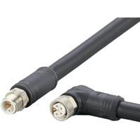 ifm Electronic E12664 Verbindingskabel Aantal polen (sensoren): 5, 5 Stekker, recht, Bus, haaks 20.0 m 1 stuk(s)