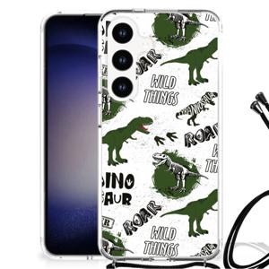 Case Anti-shock voor Samsung Galaxy S24 Dinosaurus