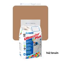 Mapei | Ultracolor Plus | 142 Bruin | Cementgebonden | Voegmiddel | 5KG