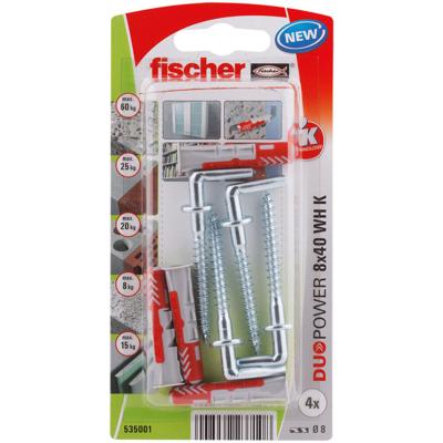 Inbusbouten Fischer DuoPower 535001 Studs 8 x 40 mm 4 Stuks