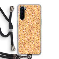 Camouflage: OnePlus Nord Transparant Hoesje met koord