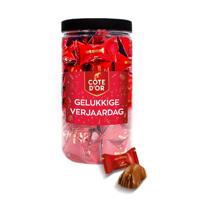 Cote d'Or Mini Bouchée "Gelukkige Verjaardag!" - verjaardagscadeau -