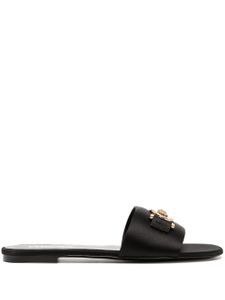 Versace sandales Medusa '95 en satin - Noir